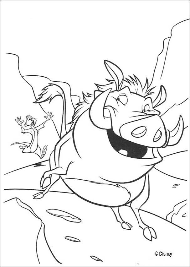 607x850 The Lion King Coloring Pages
