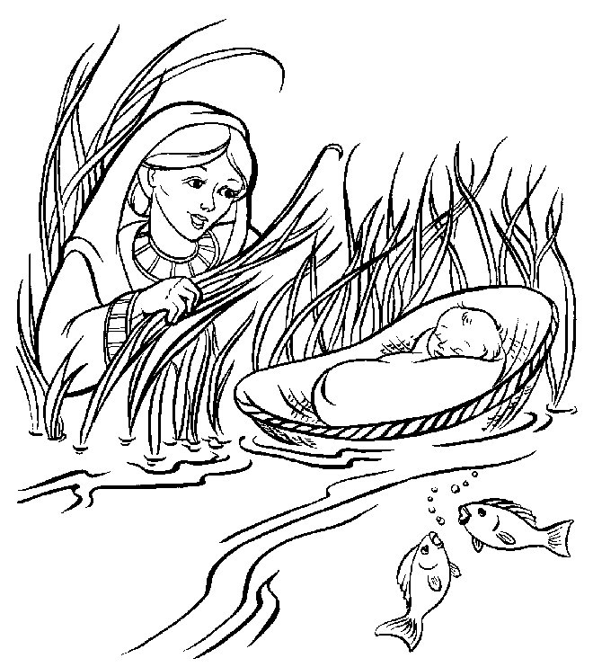 660x742 Baby Moses Coloring Page Fresh Dcfi Line Kidzone Coloring Pages