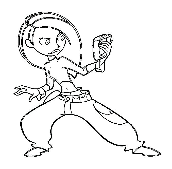 678x667 Kim Possible Coloring Pages Possible Printable Coloring Pages Page