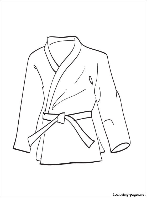 560x750 Kimono Coloring Page For Free Coloring Pages