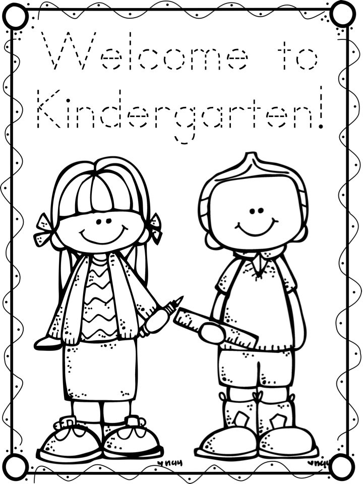 Kindergarten Coloring Pages at GetDrawings | Free download