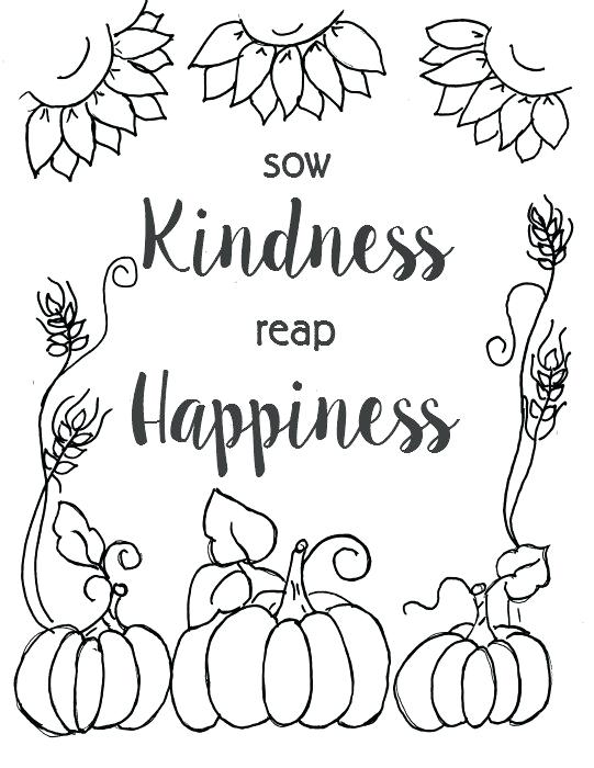 541x700 Kindness Coloring Pages