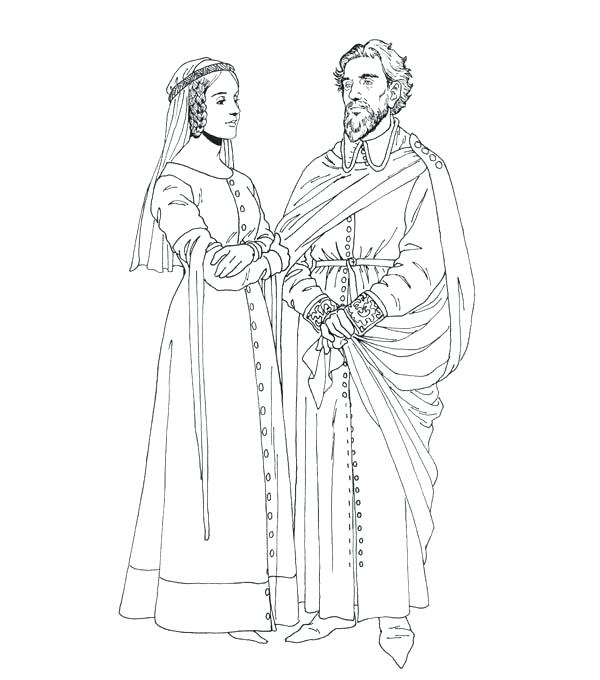 600x680 Awesome Queen Esther Coloring Pages And King And Queen Coloring