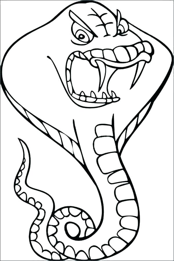 600x901 King Cobra Coloring Pages King Cobra Coloring Pages And The Lion