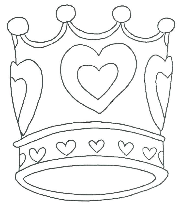 728x839 Crown Colouring Pages Crown Coloring Page King Crown Coloring