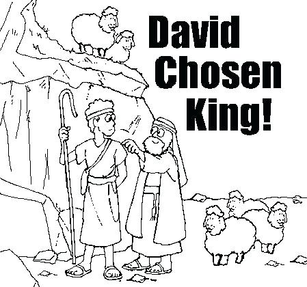 449x420 Incredible Amazing King David Coloring Page Free Download Chosen