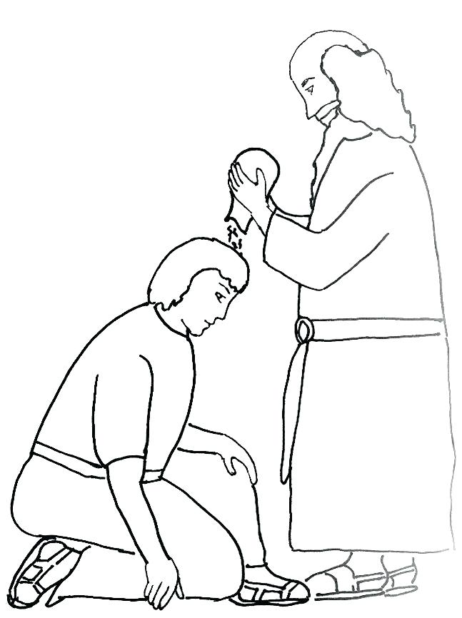 647x866 King David Coloring Page