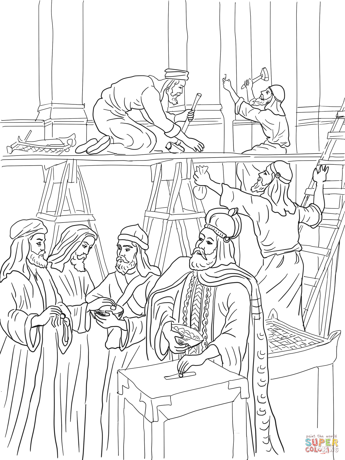 The best free Josiah coloring page images. Download from 52 free