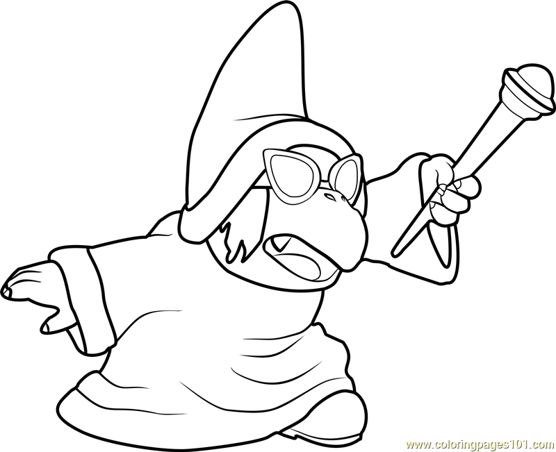 800x651 Kammy Koopa Coloring Page