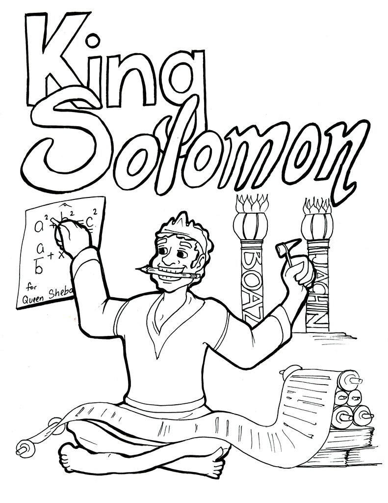 791x1024 Great King Solomon Coloring Pages Coloring Pages Gallery