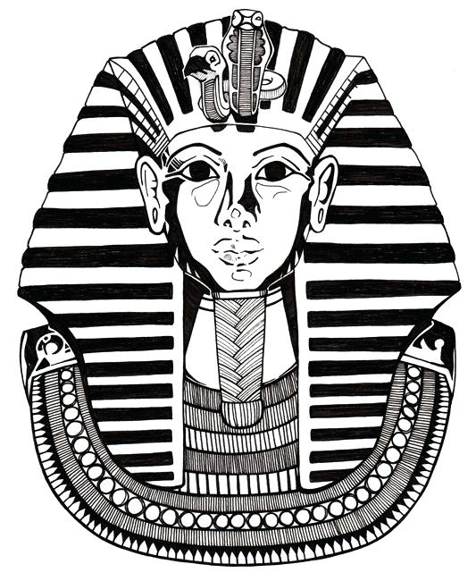 533x650 King Tut Coloring Pages How Did King Tut Die King Tuts Tomb