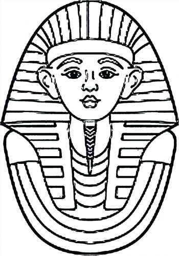 350x500 Coloring Page King Tut Coloring Page Tuts Tomb King Tut Coloring