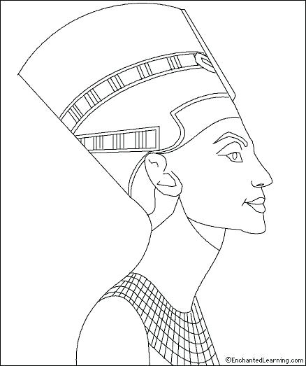 438x523 King Tut Coloring Pages