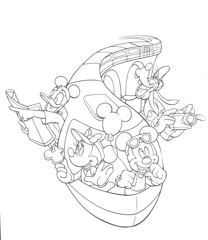 693x800 Florida Coloring Page Coloring Page Magic Kingdom Coloring Sheets