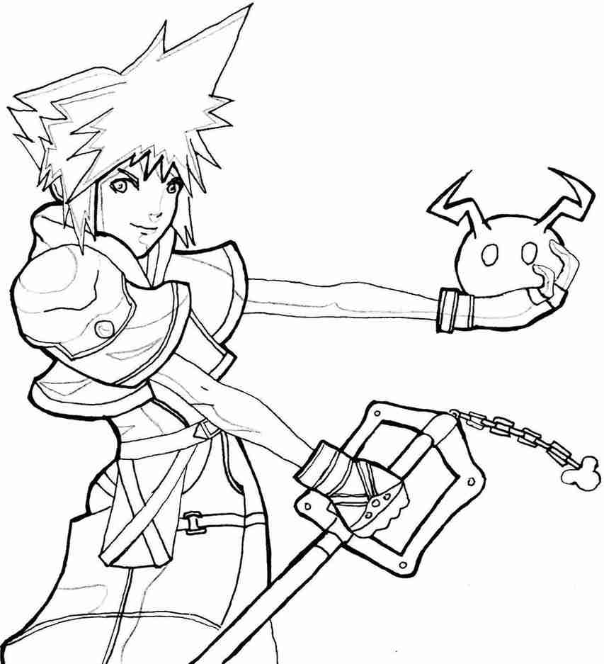 853x937 Coloring Pages Lovely Kingdom Hearts New Brilliant Olegratiy
