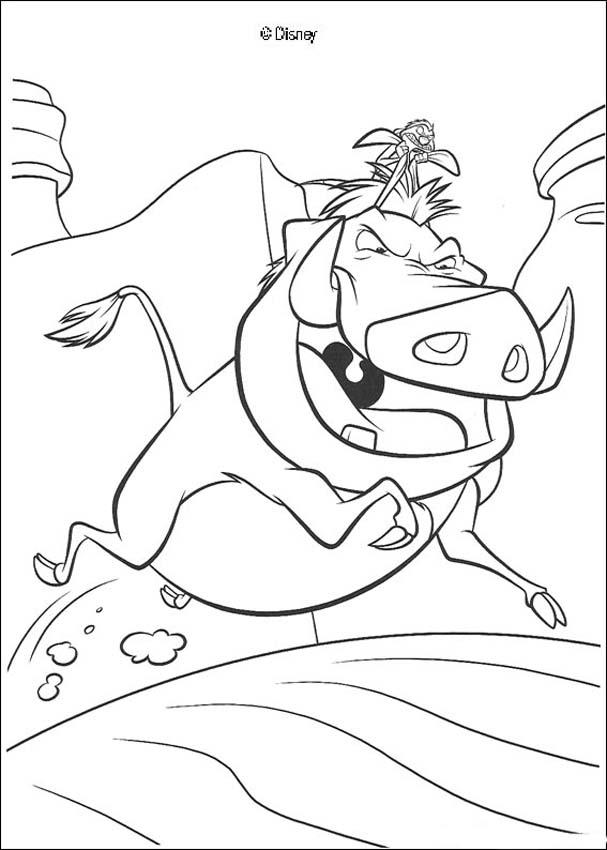 607x850 The Lion King Coloring Pages