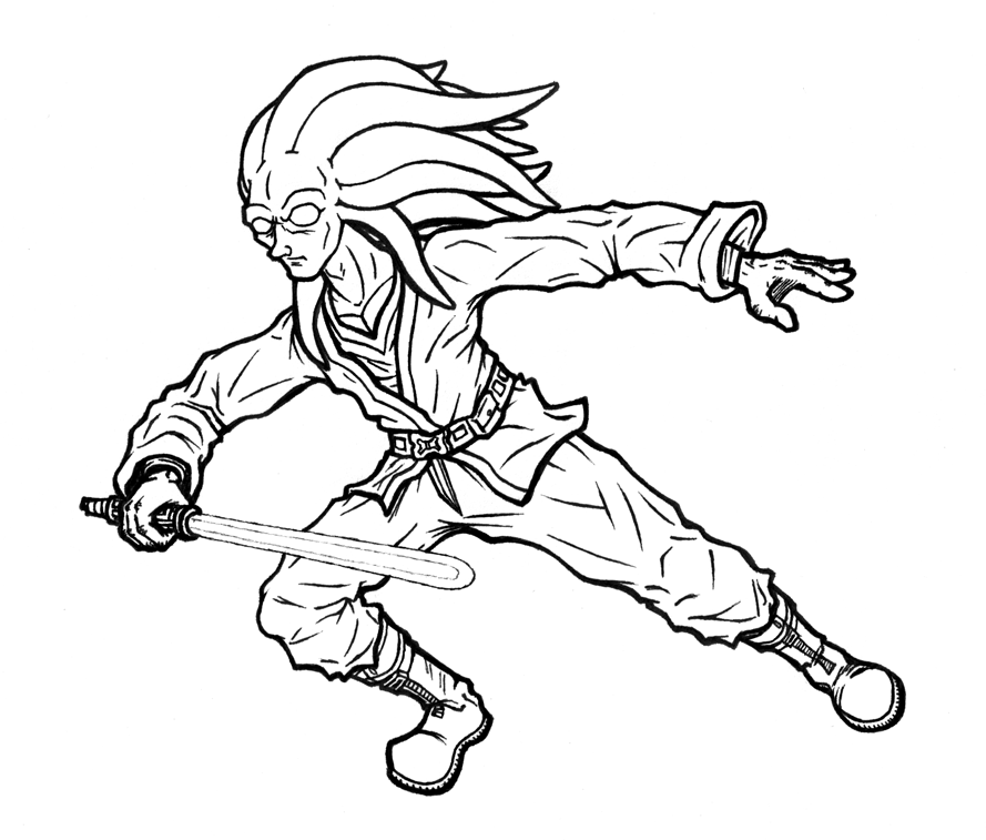 889x757 Kit Fisto Coloring Pages Kit Fisto Coloring Pages Coloring Home