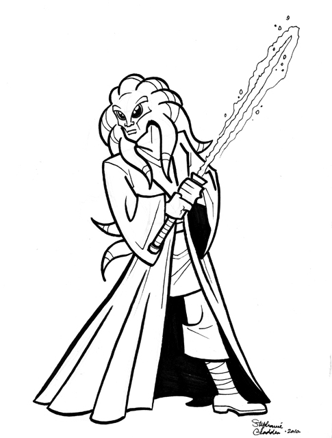 485x640 Kit Fisto Coloring Pages