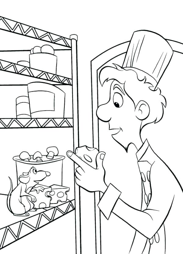 600x831 Kitchen Coloring Pages Kitchen Coloring Pages Coloring Pages