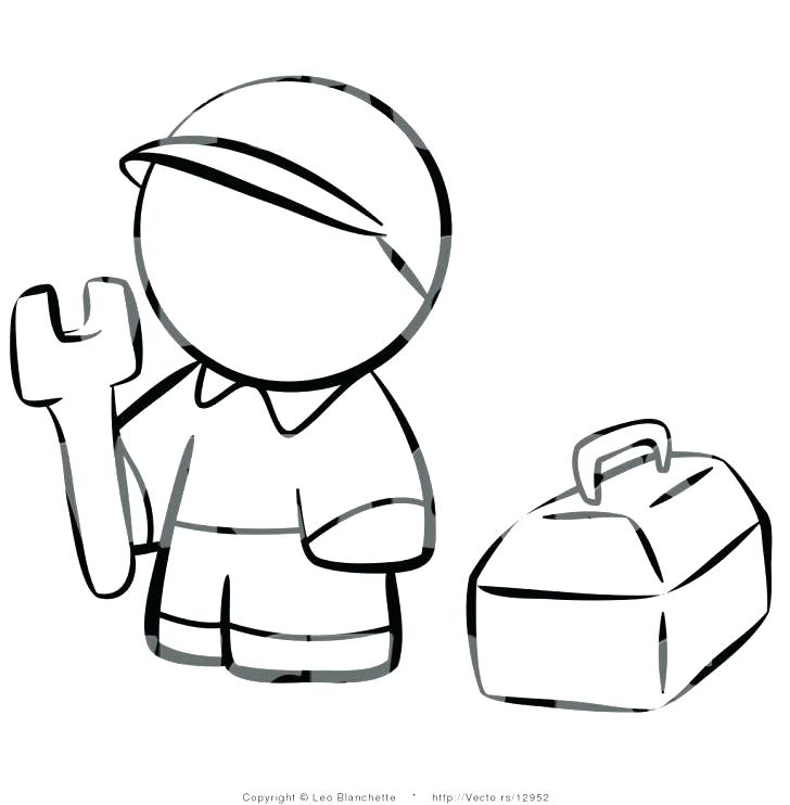 728x742 Tools Coloring Pages Coloring Ideas Pro