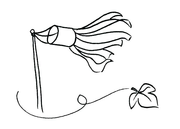 618x442 Kite Coloring Page A Large Kite Coloring Pages Kite Coloring Pages