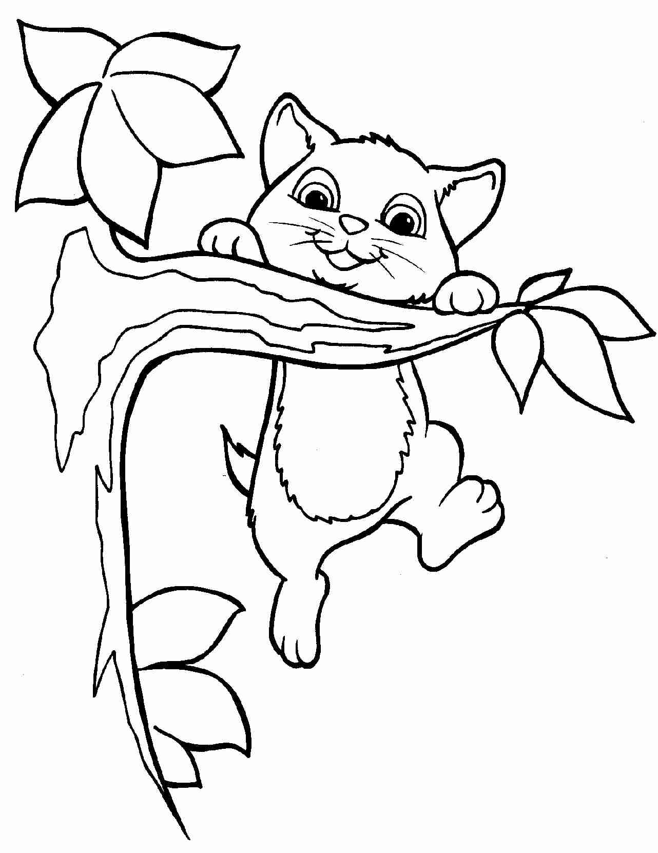 1282x1662 Coloring Pages Kitten Colouring In Puppy And Picturesque Page
