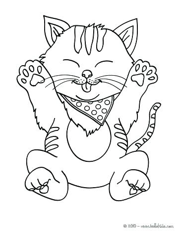 363x470 Kid Coloring Page Hello Kids Coloring Pages Cute Kitten Coloring