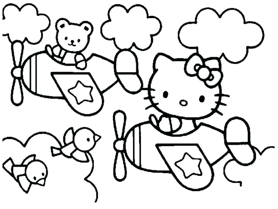 970x728 Kitty Cat Coloring Pages Cat Coloring Pages Packed With Simple Cat