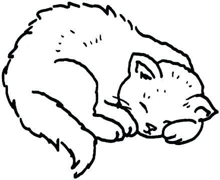 439x360 Kitty Cat Coloring Pages Printable Professional