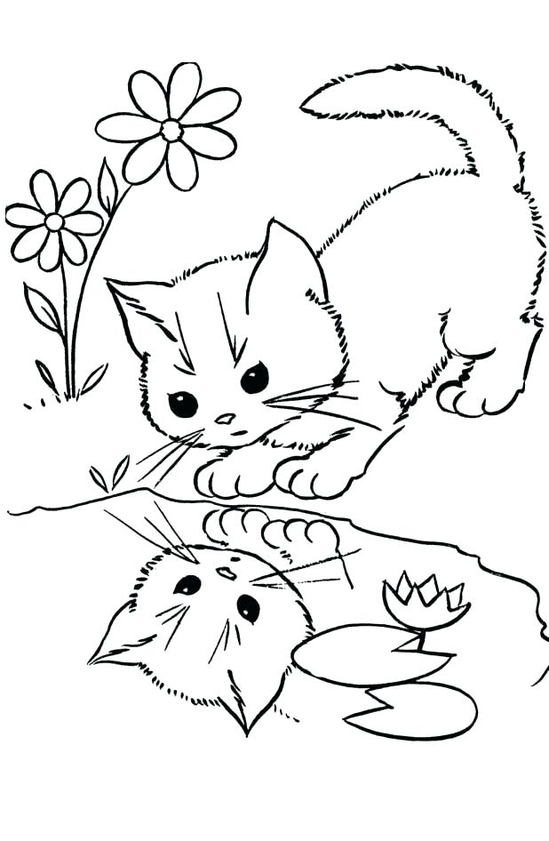 618x946 Cat Printable Coloring Pages X Cat Printable Colouring Pages