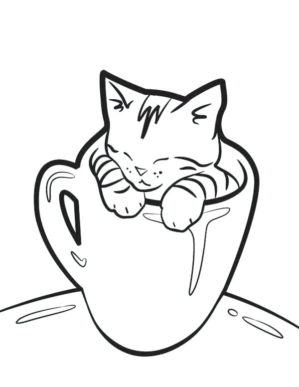 600x776 Cats Coloring Pages Cat Coloring Pages For Kids Kitty Cat Coloring