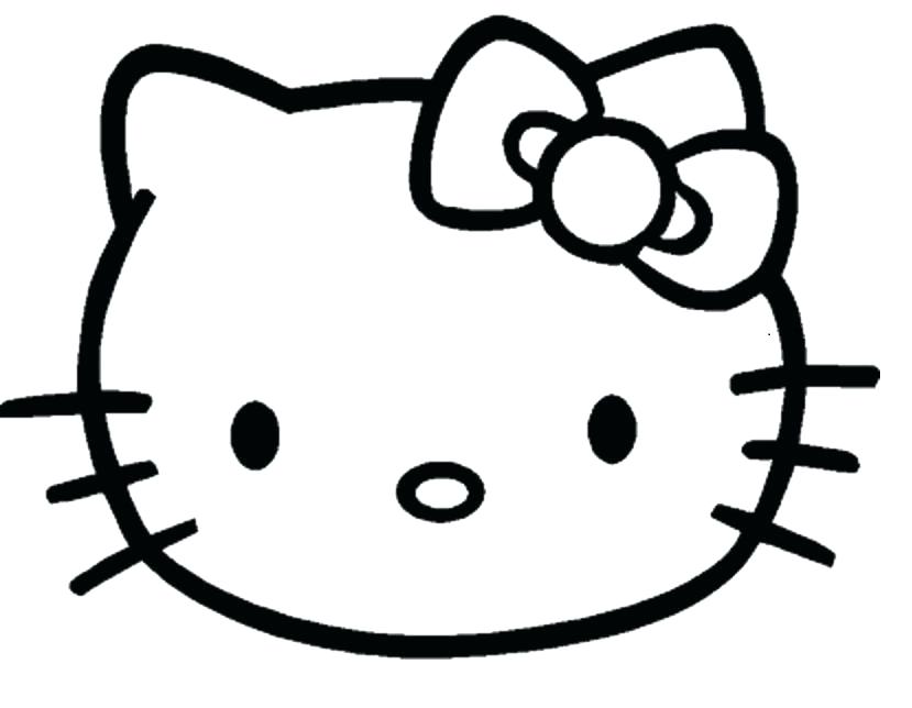 829x644 Kitty Cat Coloring Pages Kitty Cat Coloring Pages Cute Cats