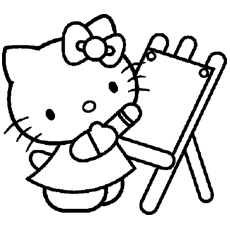 230x230 Top Free Printable Hello Kitty Coloring Pages Online