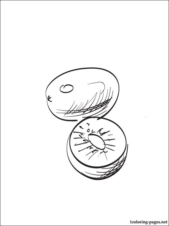 560x750 Kiwi Coloring Page For Free Coloring Pages