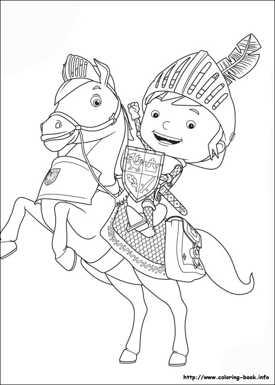 567x794 Mike The Knight Coloring Pages On Coloring