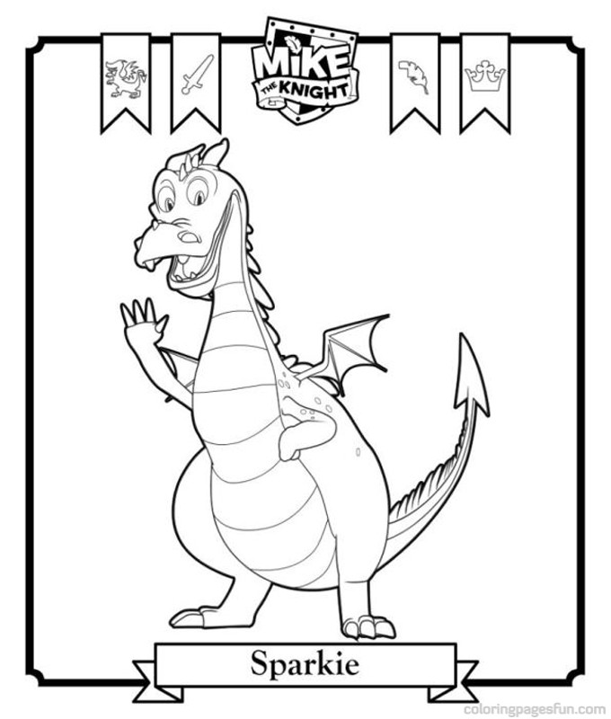 680x800 Mike The Knight Coloring Pages Coloring Pages