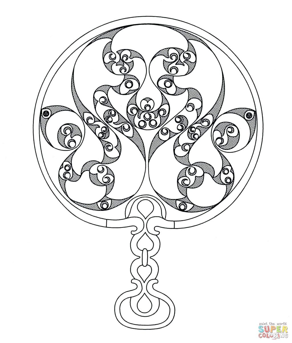 1024x1201 Coloring Pages Celtic Coloring Pages Ornament Books For Grown
