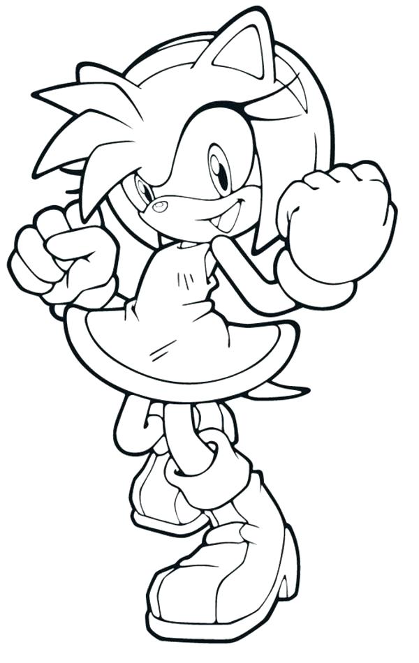 600x950 Sonic Boom Knuckles Coloring Pages X Colouring