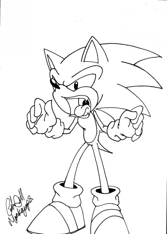 640x900 Tails Coloring Pages The Fox