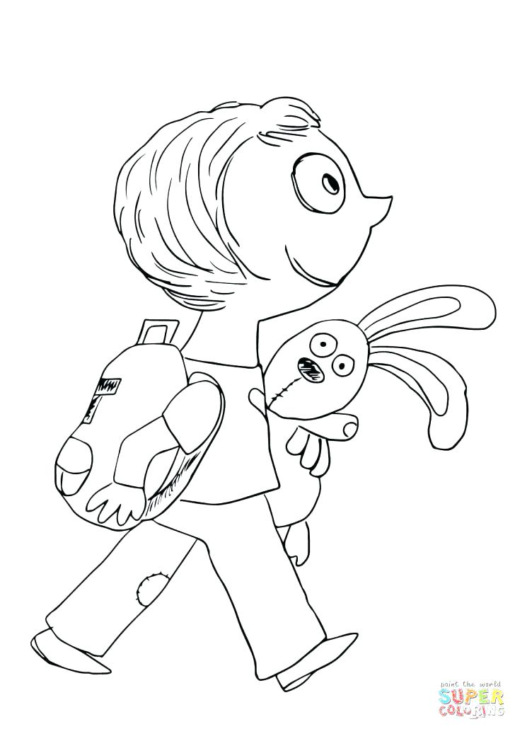 728x1030 Knuffle Bunny Coloring Pages Bunny Coloring Page Bunny Coloring