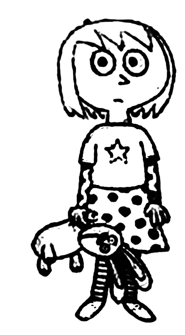 600x1083 Lovely Trixie And Knuffle Bunny Coloring Pages