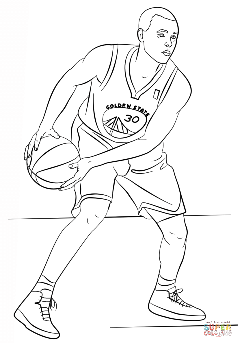 824x1186 Kobe Bryant Coloring Pages Stephen Curry Coloring Page