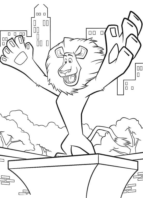 552x762 Best Madagascar Color Pages Images On Coloring Pages