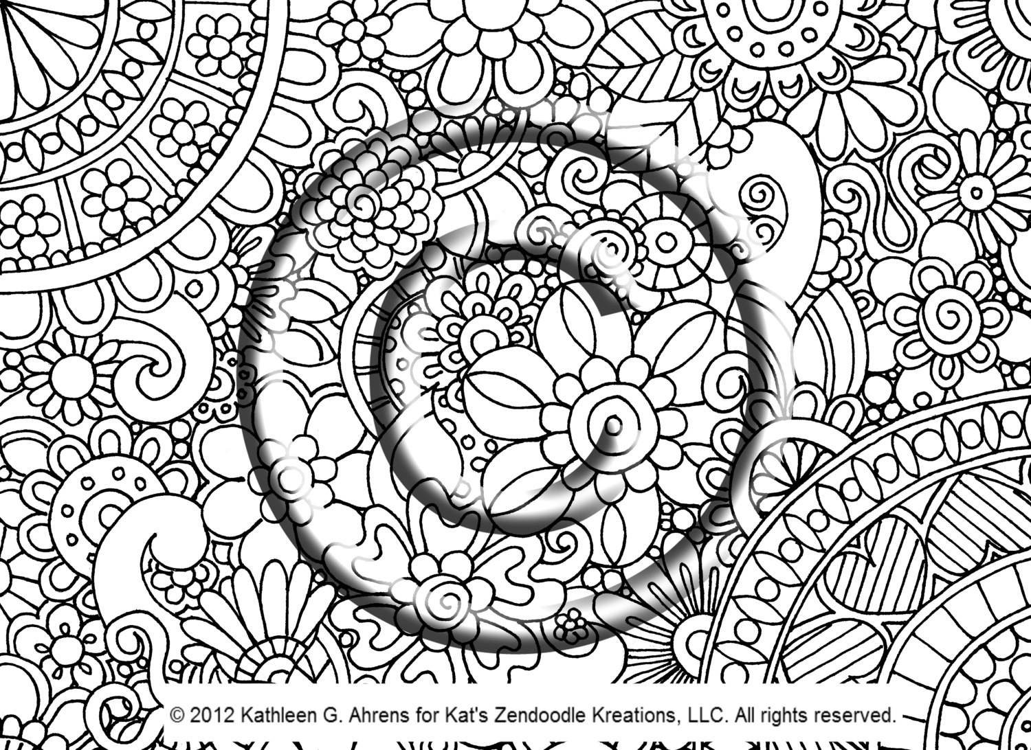 1500x1092 Psychedelic Coloring Pages Print Instant