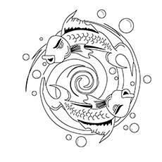 230x230 Top Free Printable Koi Fish Coloring Pages Online