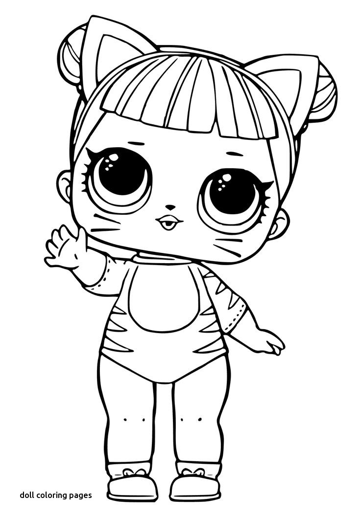 735x1063 Doll Coloring Pages