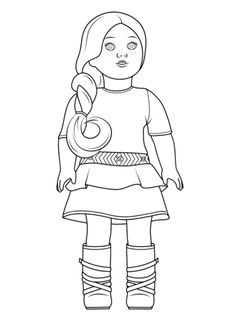 236x316 Doll Coloring Pages Luxury Kokeshi Dolls Coloring Page Dinokids