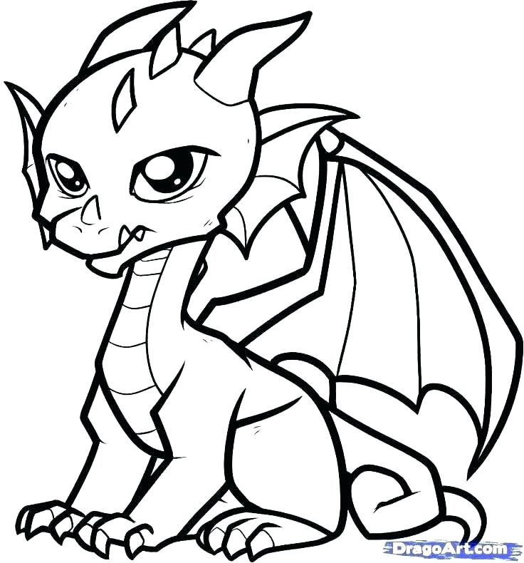 736x790 Komodo Dragon Coloring Page Coloring Page Of A Dragon Dragon