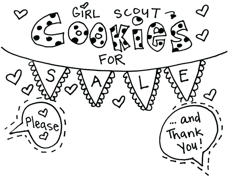 792x612 Cookie Coloring Pages Printable