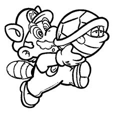 230x230 Top Free Printable Super Mario Coloring Pages Online Adult